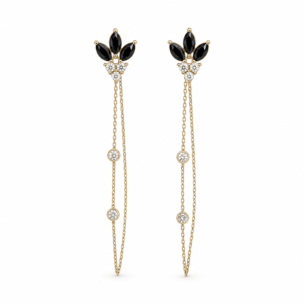 Kiki earrings 14k