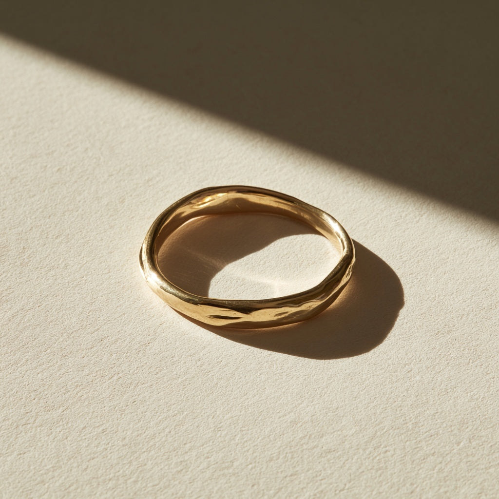 Lili  irregular engagement ring