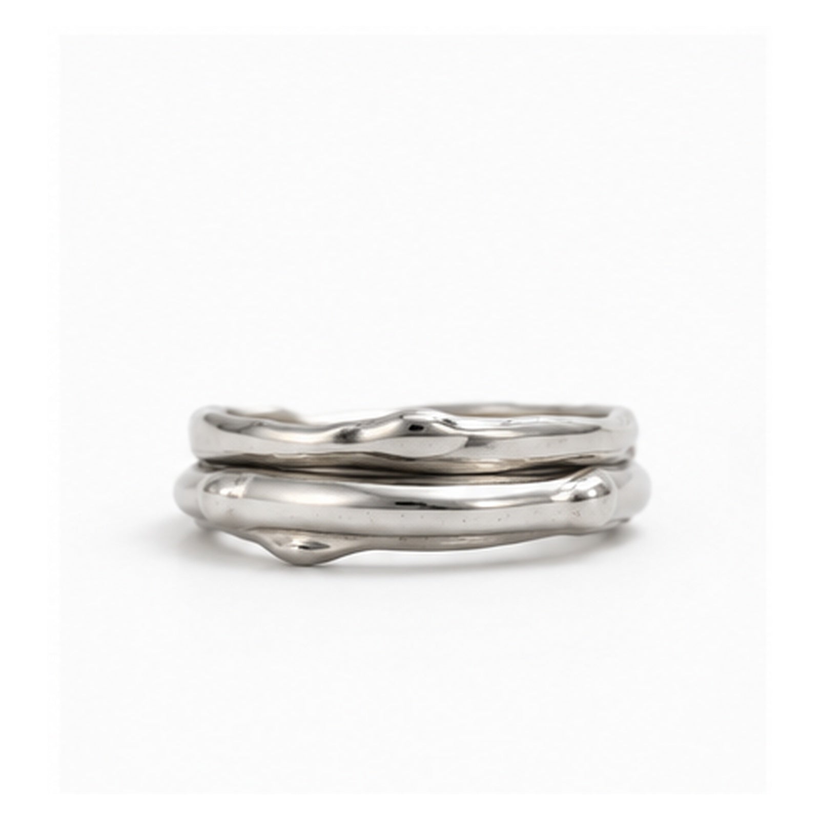 Tina couple of irregular renew vows ring